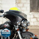 【KLOCK Werks】 ICE KOLOR FLARE ウインドシールド 3.5インチ イエローアイス 1996〜2013 FLHT、FLHXKWW-01-...