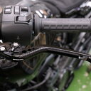 SPEEDRA スポーツスターS、ナイトスター、パンアメリカ用 アジャスタブル・ロングレバーセット (ブラック/ブラック)LVEGHD01BK-BK(2)