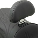 EZ Glide II Drag Specialties専用バックレスト・スモール (スムース) 0822-0248