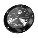 2016以降 ツーリング Sandoval Open Road ダービーカバー (ブラック) KRAUS