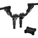 2008〜2023 ストリートグライド、エレクトラグライド Sandoval Open Road ハンドル/ライザーキット 12.5インチ (ブラック) KRA...