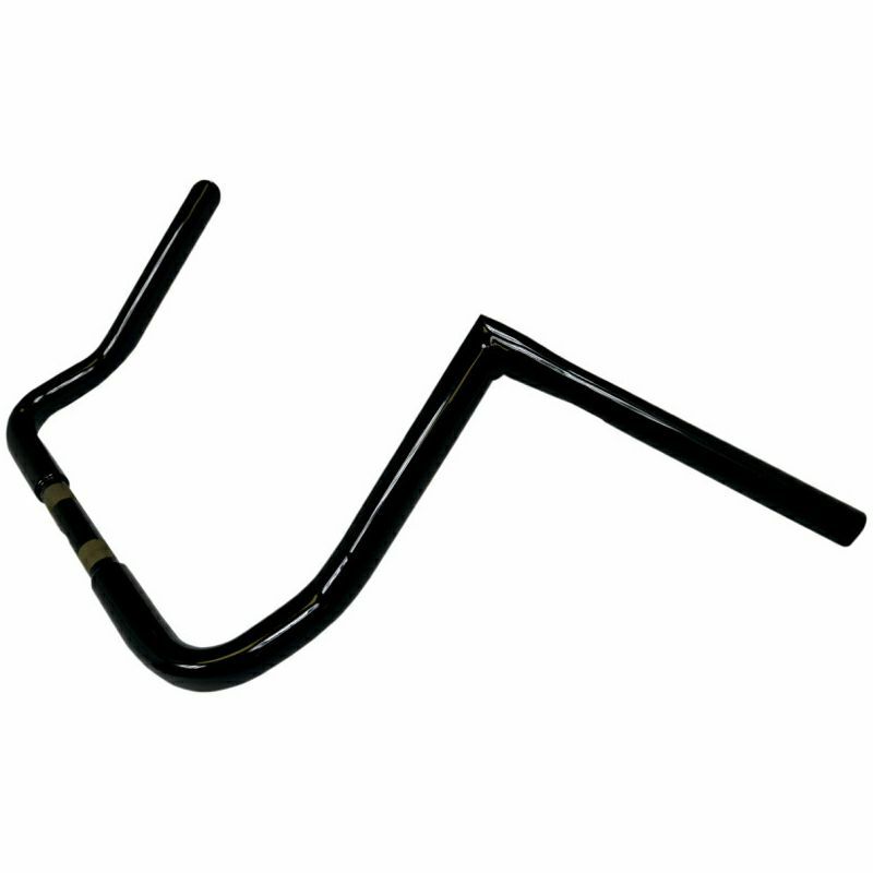【LAチョッパーズ】0601-2700 ツインピークス・ツーリング ハンドルバー グロスブラック　12インチ