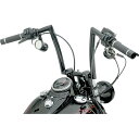 【トッズサイクル】0601-3573 1.25インチ STRIP ハンドルバー スプリンガー用 グロスブラック 14インチ 1988〜2011 FXSTS/B、...