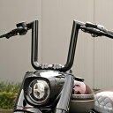 M8 ファットボーイ Atlas Wide ファットハンドルバー 35cm 油圧クラッチ用 (グロスブラック) Thunderbike