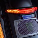 2014以降 FLHX/S、FLTRX/S、FLHRXS LATITUDE ウインカーテールライト ライセンスホルダー ブラック レッドレンズ 【CIRO】C4...