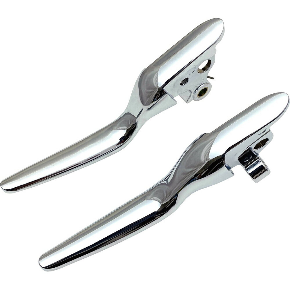 2021〜2023 ツーリング、トライク LSR ハンドレバーセット (クローム) ハードドライブ