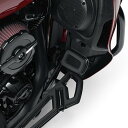 ハーレー純正 ツーリング、FL ソフテイル、FLD用 エンパイア ラージリアブレーキペダルパッド ブラック 50600464