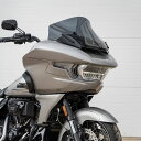 クロックワークス SPORT 12インチ・フレアウィンドシールド (ダークスモーク) 2024以降 ロードグライド
