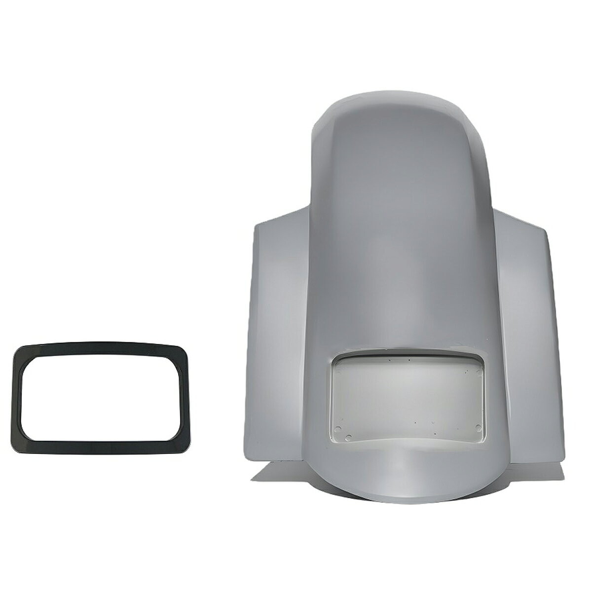 2023以降 CVOロードグライド/ST、CVOストリートグライド ショートスポーツリアフェンダー (ブラック) Paul Yaffe(2)