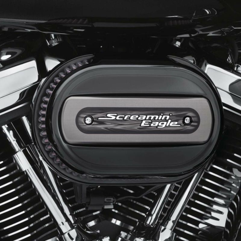 ハーレー純正 スクリーミンイーグル ベンチレーター・エアクリーナーキット　グロスブラック 29400298