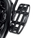 ハーレー純正 80GRIT ライダーフットボード ブラック 50501604
