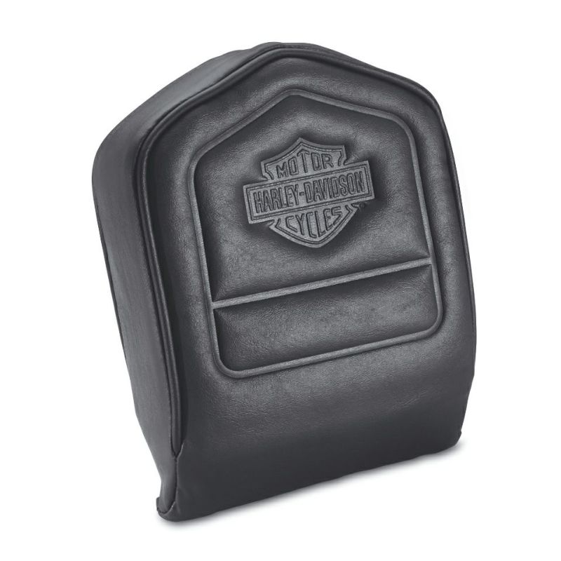 ハーレー純正 ロー・バックレストパッド　エンボス・バー＆シールドロゴ 52412-79A