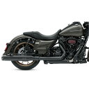 ハーレー純正 Screamin Eagle ハイフローエキゾースト/ストリートキャノンマフラーセット サテンブラック 65600332