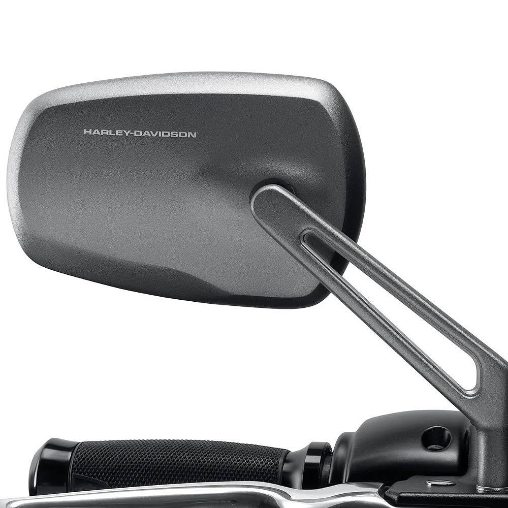 ハーレー純正 Adversary ミラー グラファイト 56000279