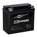 ソフテイル、ダイナ、V-ROD用 GELバッテリー 20Ah、360CCA MCS
