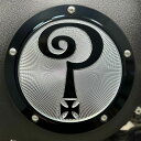 Question Mark ダービカバー グロスブラック Indian Larry Motorcycles