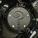 Question Mark タイマーカバー マットブラック Indian Larry Motorcycles