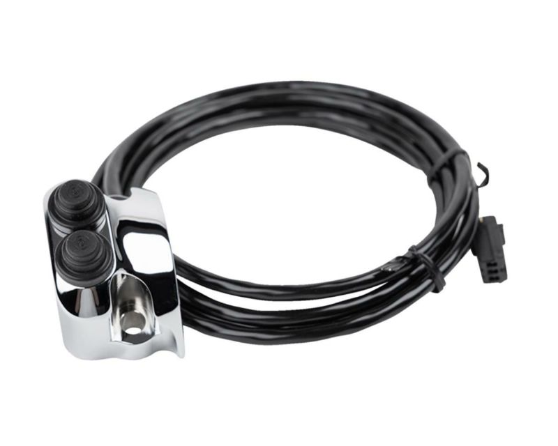 レジェンドエアーサスペンション ハンドルバー マウントスイッチ　クローム