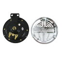 ハーレー用 12V スプリングホーン (クローム)Vツイン