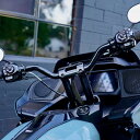 2024以降 ロードグライド、2023以降 CVOロードグライド/ST 10インチ APEXライザー/モトハンドルバーセット (クローム/ポリッシュ) KSTカ...