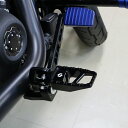 M8 ソフテイル、スポーツスターS、ナイトスター、パンアメリカ アルミ削り出し フットペグ (ブラック) スピードラ