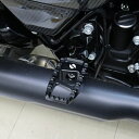 スポーツスター、ダイナ、ツーリング、ソフテイル アルミ削り出し フットペグ (ブラック) スピードラ