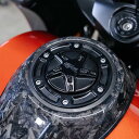2025以降 ツーリング 5STARデザイン ガスキャップ アッセンプリーキット ブラック Hofmann Designs(ホフマンデザイン)
