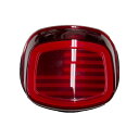 アウトレット TRACER USフラッグ LEDテールライト ライセンス灯なし レッド Kuryakyn 2925