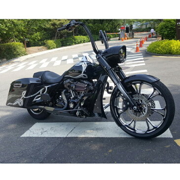 【MCバガーズ】Steel Kore・23インチホイール用 37度レイクキット シルバー 2014〜2021 ツーリング