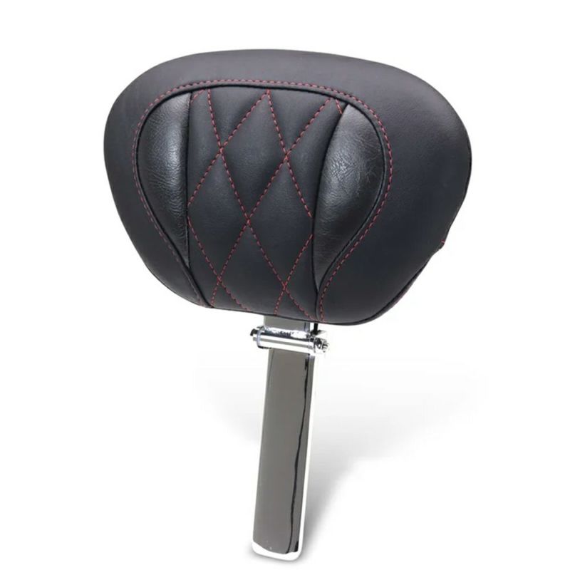 マスタング デラックス・ダイアモンド ライダーバックレスト (レッド) 2024以降ツーリング