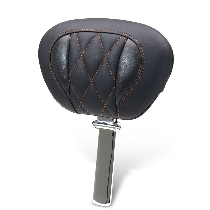 マスタング デラックス・ダイアモンド ライダーバックレスト (オレンジ) 2024以降ツーリング