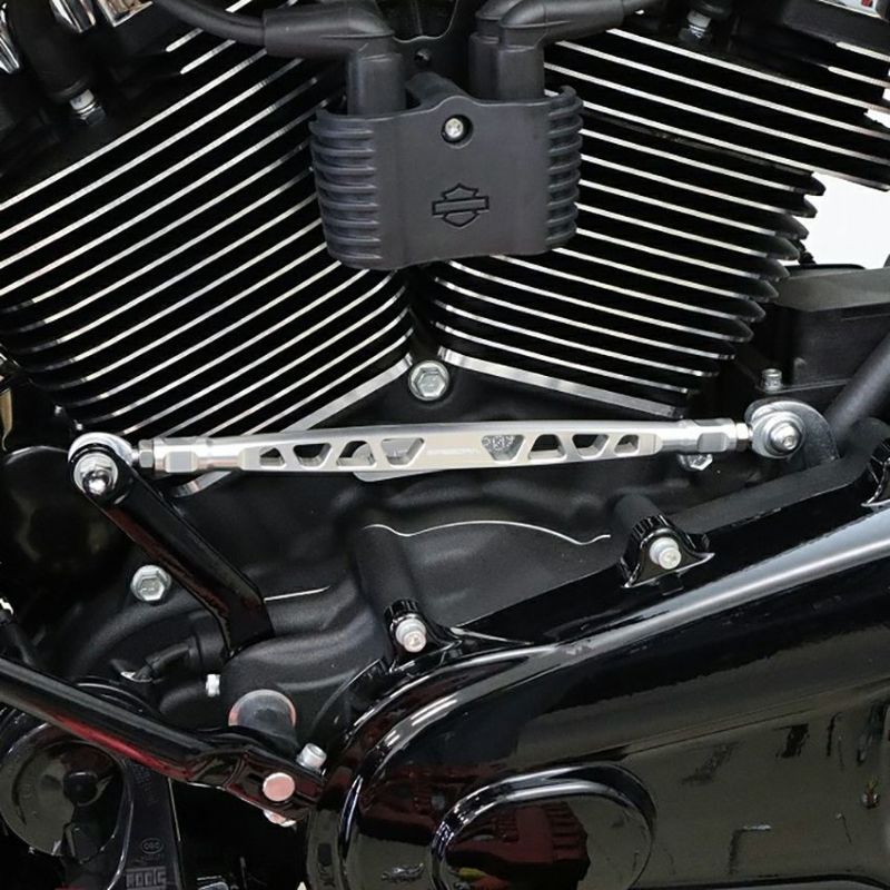 スピードラ シフトリンケージ (シルバー) ツーリング、ソフテイル、トライク