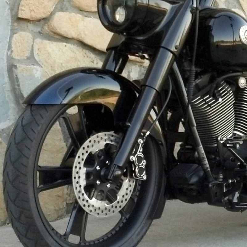 【クロック ワークス】1401-0236 Tire Hugger フロントフェンダー LEVEL　16〜19インチホイール用 1983〜2013 ツーリング