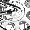 【Bikers Choice】ベルトプーリーカバー クローム 2000〜2006 ソフテイル 489848