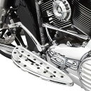 【Arlen Ness】Deep Cut ドライバーフットボード クローム 410-004