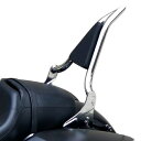 【スーサイドチョッパーズ】EM8FB-18-150-P デタッチャブルバックレスト 16インチ クローム 2018〜2025 FXBR、FXBRS、FLFB、F...
