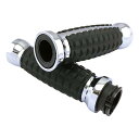 【0630-2639】Drag Specialties グレネード グリップ クローム ケーブルスロットル車用 0630-2639