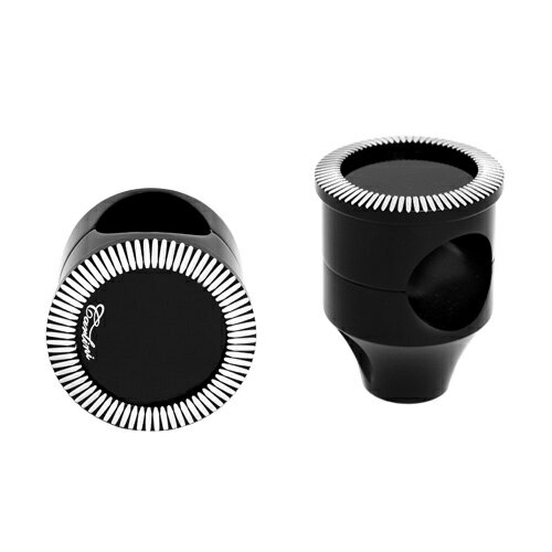 【カルリーニデザイン】プレジデンテ・ライザー 1.25インチ径 ブラック PR125B