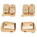 【ドラッグSP】 ゴールド・スイッチキャップキット 6個セット 0616-0185