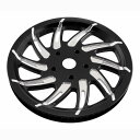 【パフォーマンスマシン】 プーリー 66T X 1インチ Supra プラチナムカット '07以降FXD 0093-5466SUPL-BMP