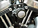 DKcustom Velocity Stack インテーク 1.5インチ ブラック 2007〜2021 スポーツスター