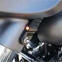 【ジョーカーマシン】 Streamliner Finned フロントウインカー ブラック 2014〜2023 ツーリング 2020-1305