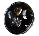 USヘッドライト ホンダCBR1100XX 1999 - 2007 LEDハローアイプロジェクターグリーン用KTヘッドライトアセンブリ KT Headlight Assembly for Honda CBR1100XX 1999-2007 LED Halo Eye Projector Green