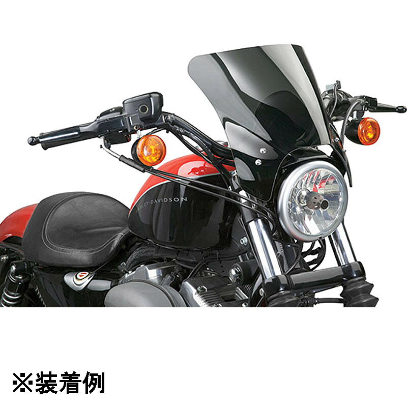 【ナショナル サイクル】N2839-002 MOHAWK・ウィンドシールド ダークスモーク ブラ...