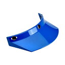 【ビルトウェル】 ヘルメットバイザー ブルー 0132-1138