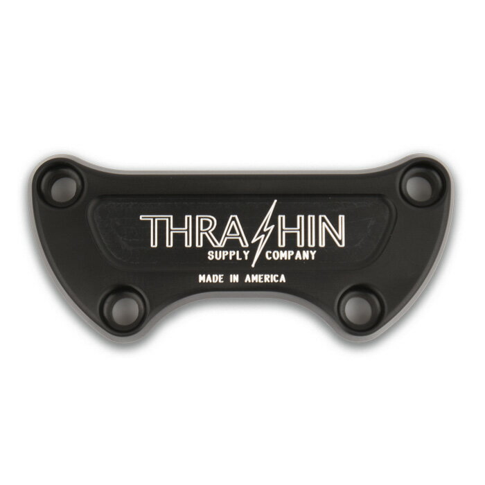 税込 THRASHIN SUPPLY TSC-2800-4 トップクランプ ブラック ハンドルバー