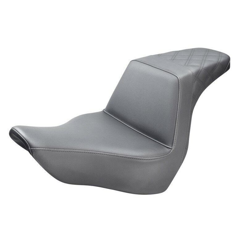 【サドルマン】 リア LS-ステップアップシート ブラック 2018〜2024 FXLR/S、FLSB 0802-1037