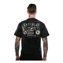 【ラッキー13】ナックル Tシャツ ブラック 566447/566448/566449/566450/566451/566452