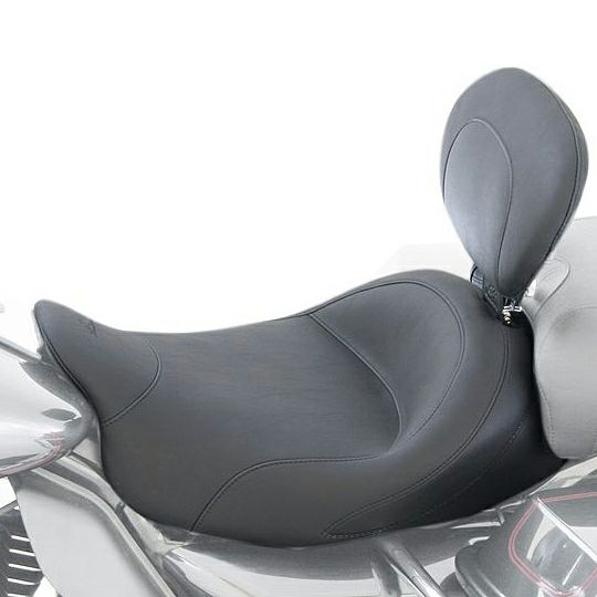 【マスタング】79127 ヴィンテージ・ソロシート　ドライバーバッグレスト付 2006〜2007 FLHX、1997〜2007 FLHR