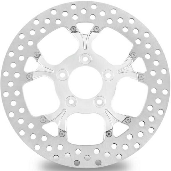【PM】0133-1800GALLS-CH Performance Machine GALAXY ローター 11.8インチ フロント左 クローム
